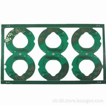 Aluminum Core PCB, Double-sided, 0.8mm Thickness Board and Green Solder Mask